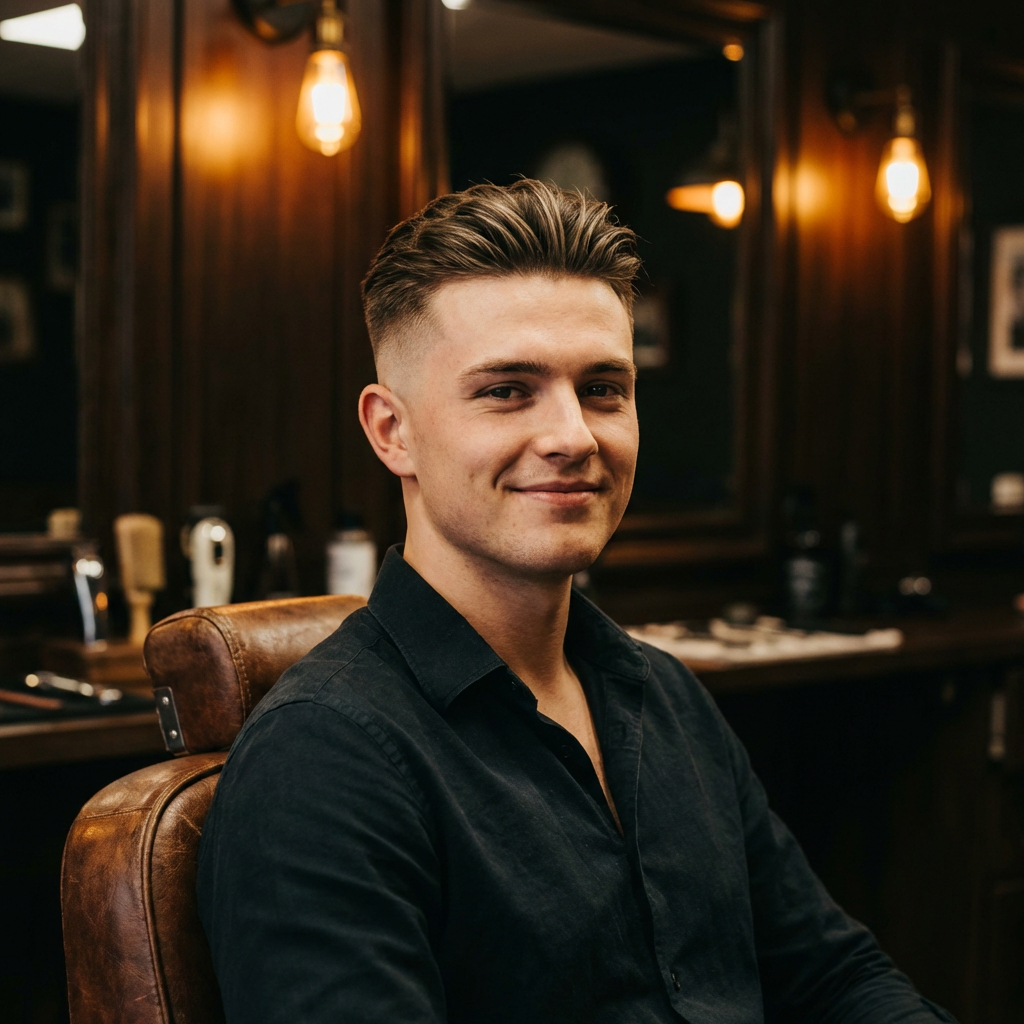 Clean fade by Prime Barbershop